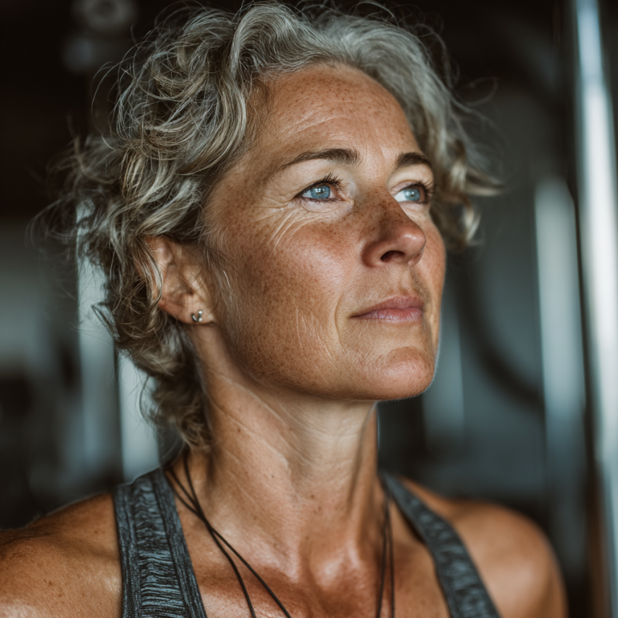 Antrenament fitness pentru persoane mature