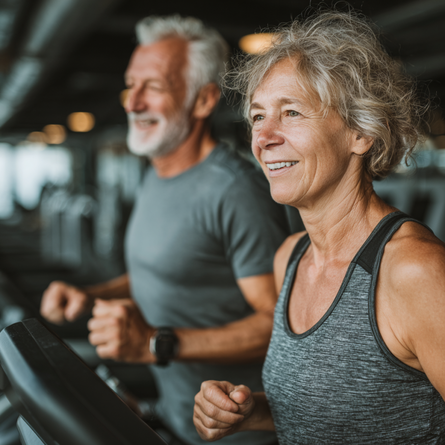Grupa de yoga pentru seniori